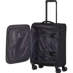 Chios - 4-Rollen-Kabinentrolley S 55 cm (schwarz)