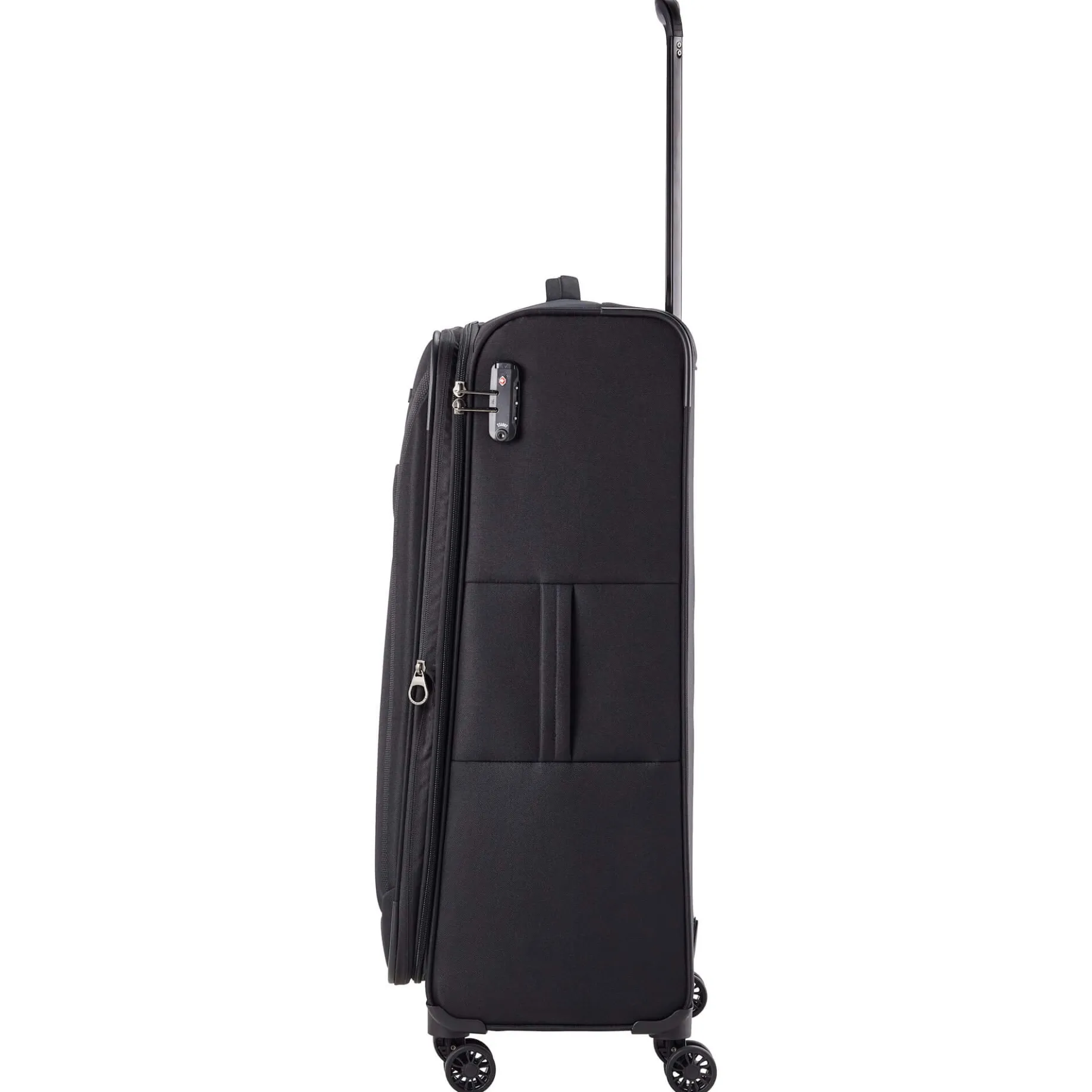 Chios - 4-Rollen-Trolley L 78 cm erw. (schwarz)