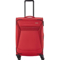 Chios - 4-Rollen-Trolley M 67 cm erw. (rot)