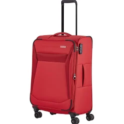 Chios - 4-Rollen-Trolley M 67 cm erw. (rot)