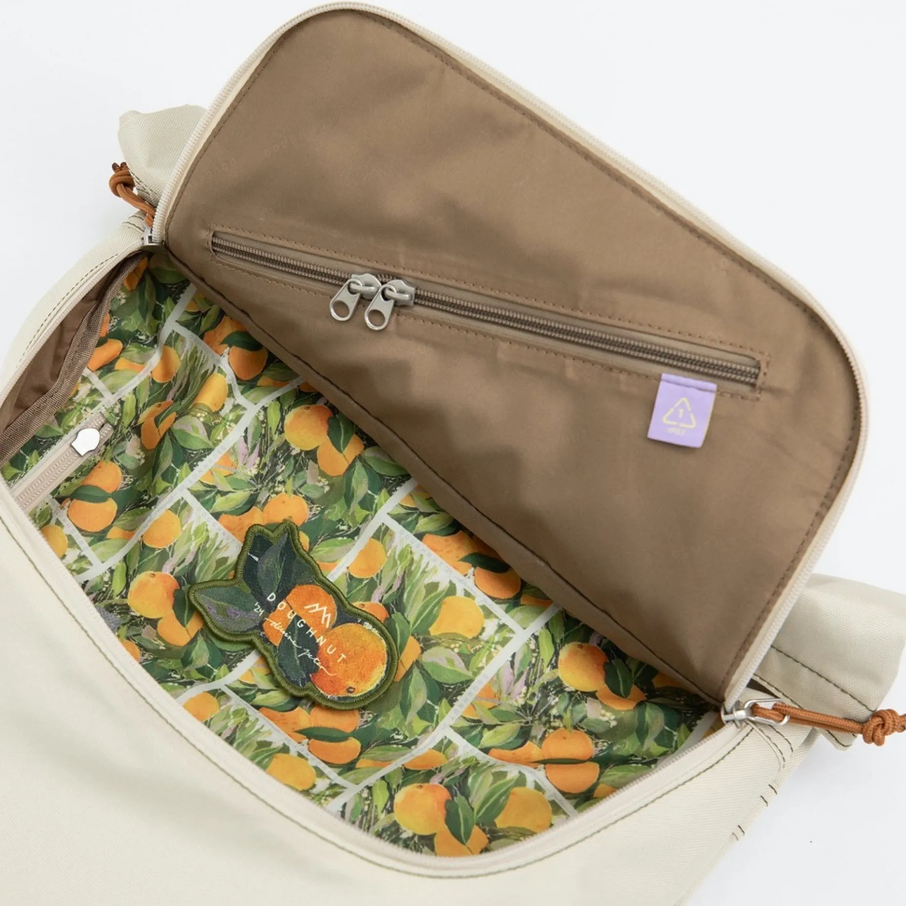 Christopher Denise Peter 18 - Rolltop Rucksack 45 cm (stone)