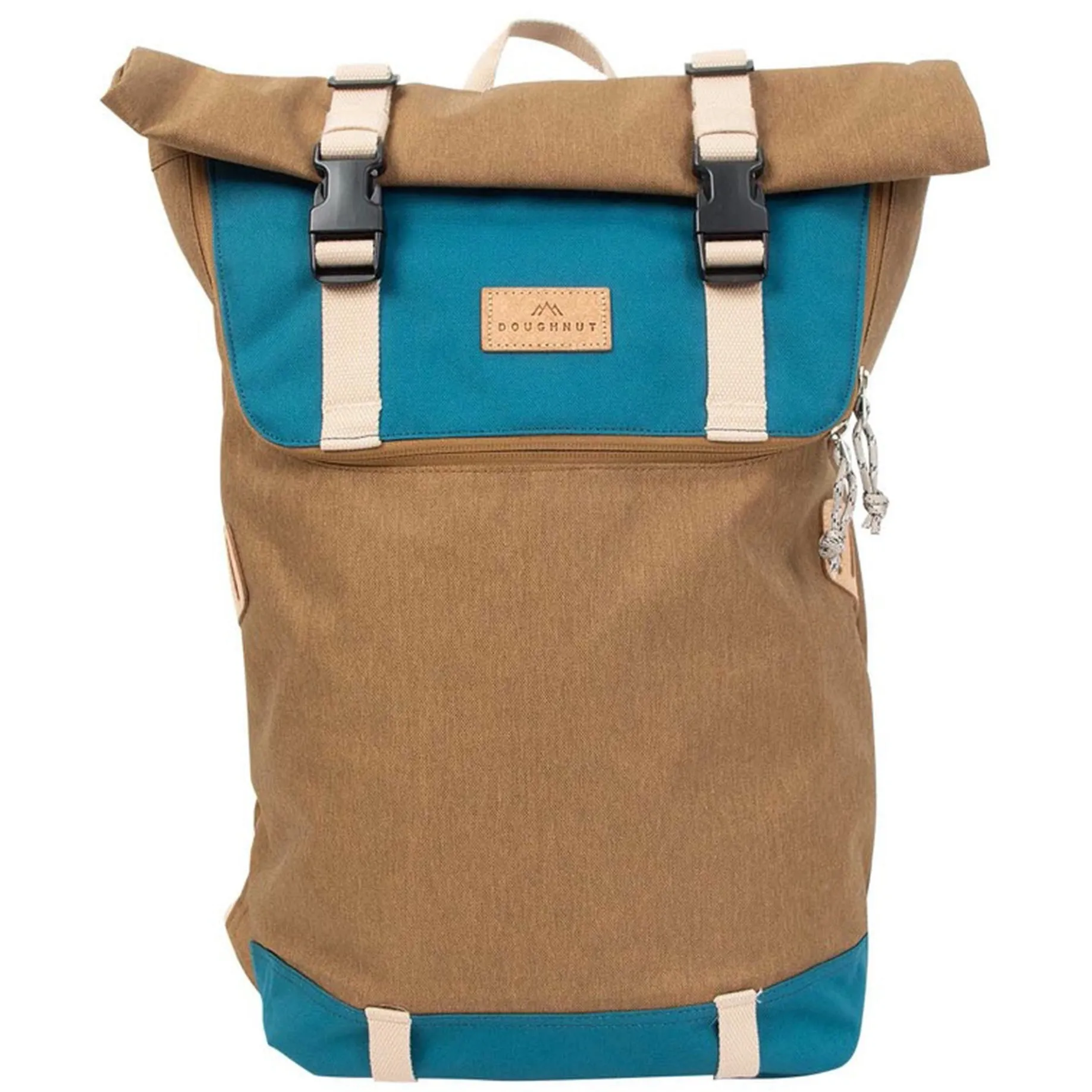 Christopher Euro 18 - Rolltop Rucksack 45 cm (khaki x teal)