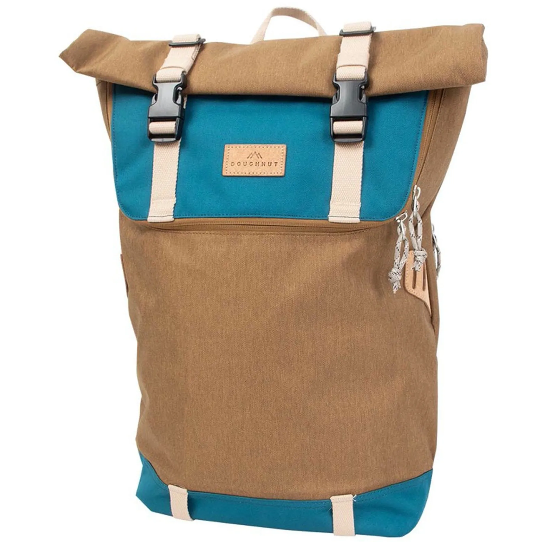 Christopher Euro 18 - Rolltop Rucksack 45 cm (khaki x teal)