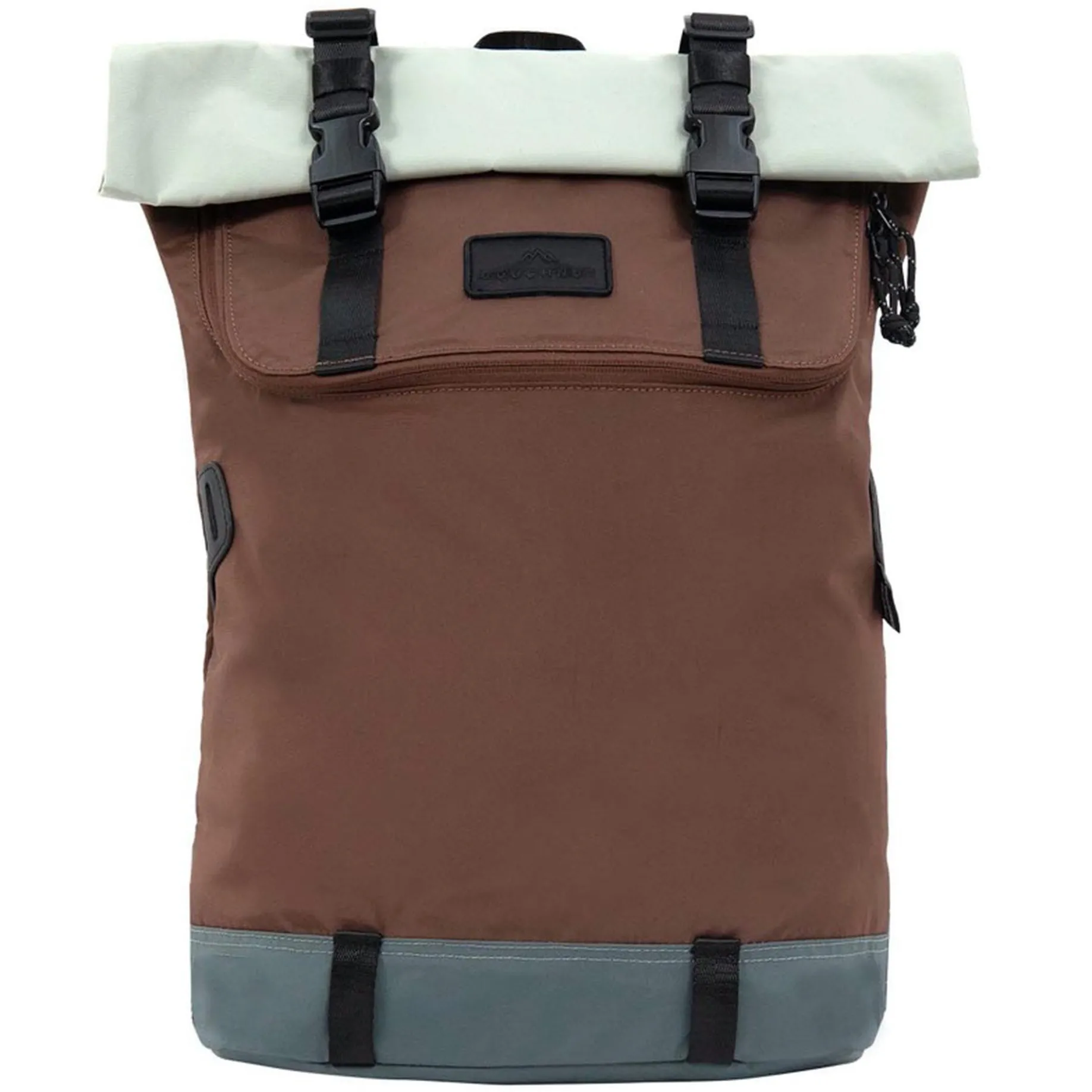 Christopher Go Wild 18 - Rolltop Rucksack 45 cm (grey x brown)