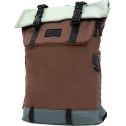 Christopher Go Wild 18 - Rolltop Rucksack 45 cm (grey x brown)