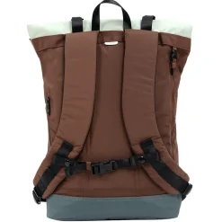 Christopher Go Wild 18 - Rolltop Rucksack 45 cm (grey x brown)
