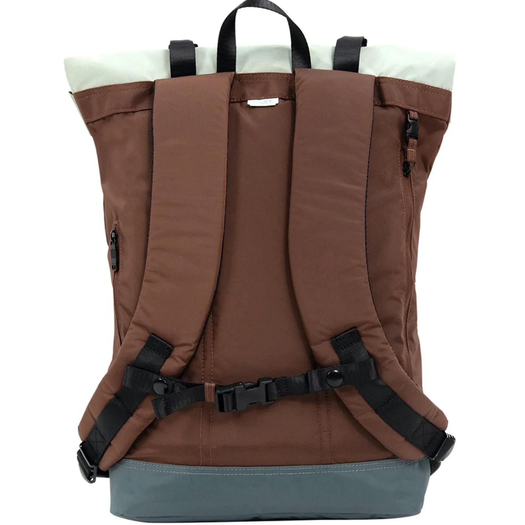 Christopher Go Wild 18 - Rolltop Rucksack 45 cm (grey x brown)
