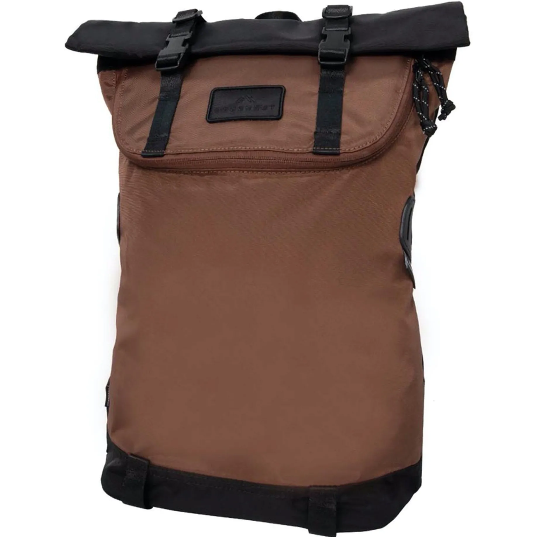 Christopher Go Wild 18 - Rolltop Rucksack 45 cm (black x brown)