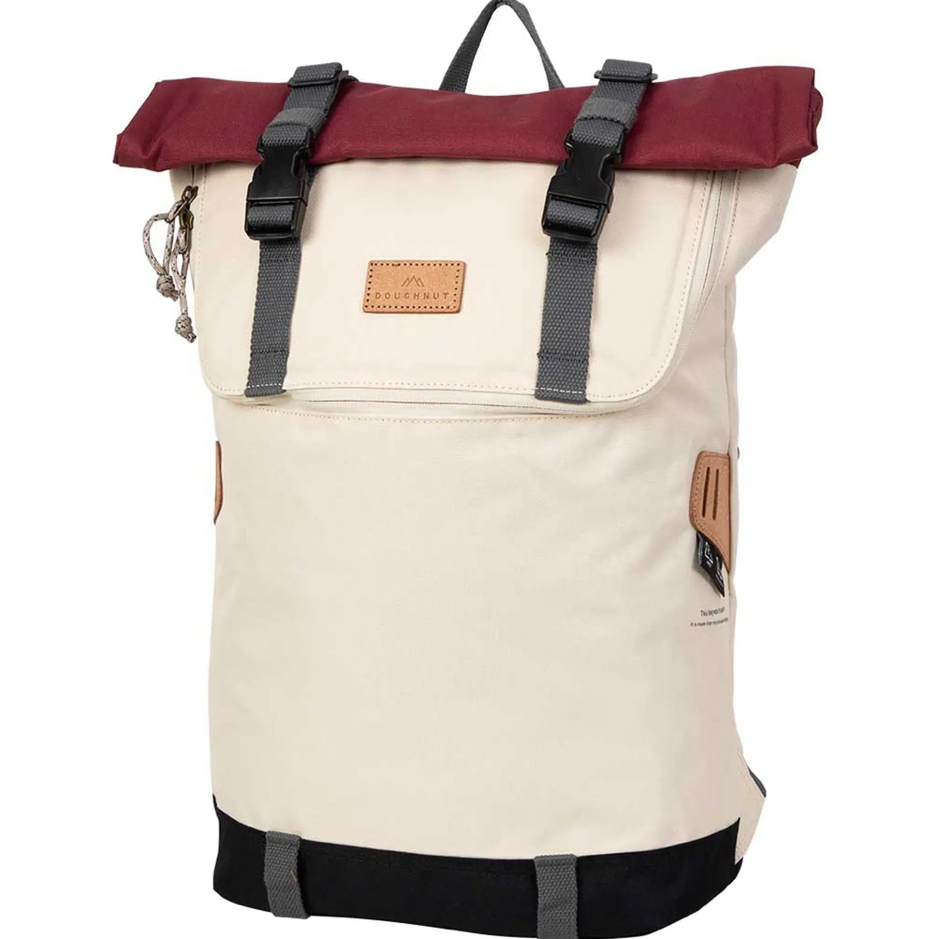 Christopher Reborn 18 - Rolltop Rucksack 15 "45 cm (stone x wine)