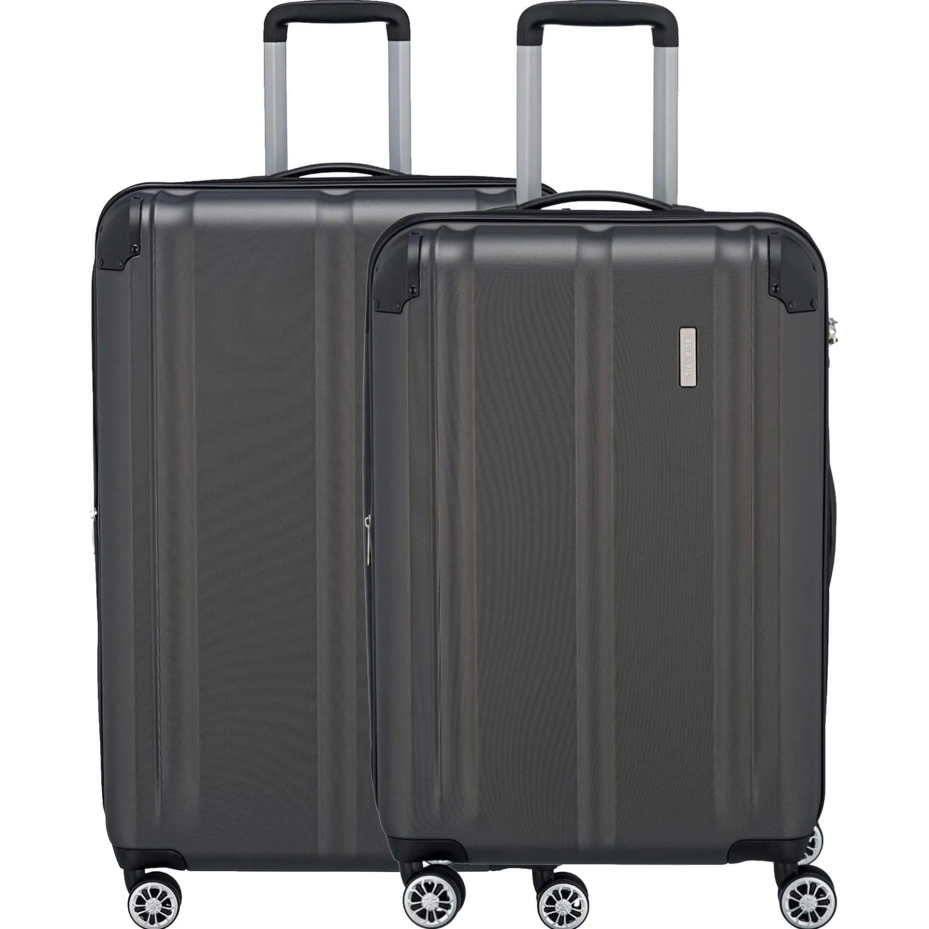 City - 4-Rollen Trolley Set 2tlg. (anthrazit)
