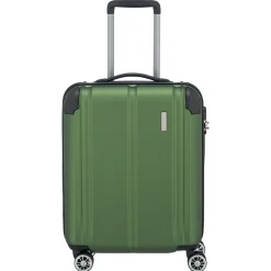 City - 4-Rollen-Kabinentrolley S 55 cm (green)