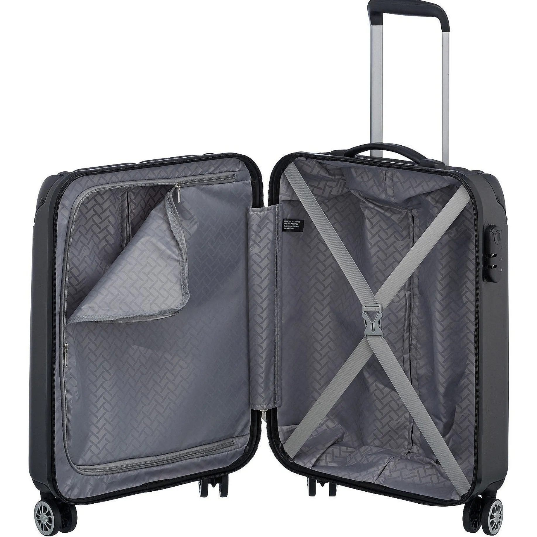 City - 4-Rollen-Kabinentrolley S 55 cm (anthracite)