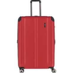 City - 4-Rollen-Trolley erw. L 77 cm (rot)