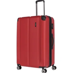 City - 4-Rollen-Trolley erw. L 77 cm (rot)