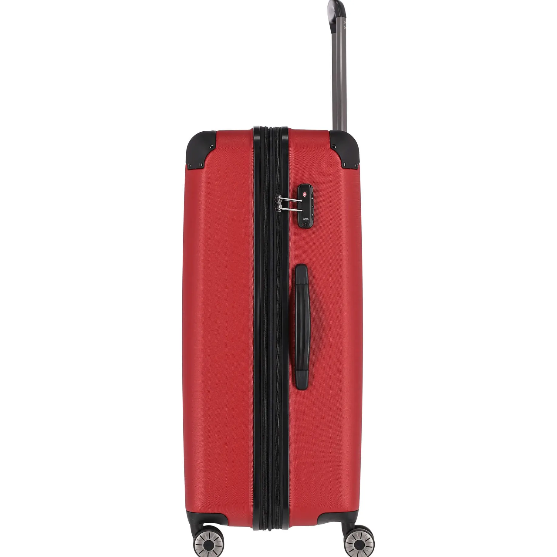 City - 4-Rollen-Trolley erw. L 77 cm (rot)