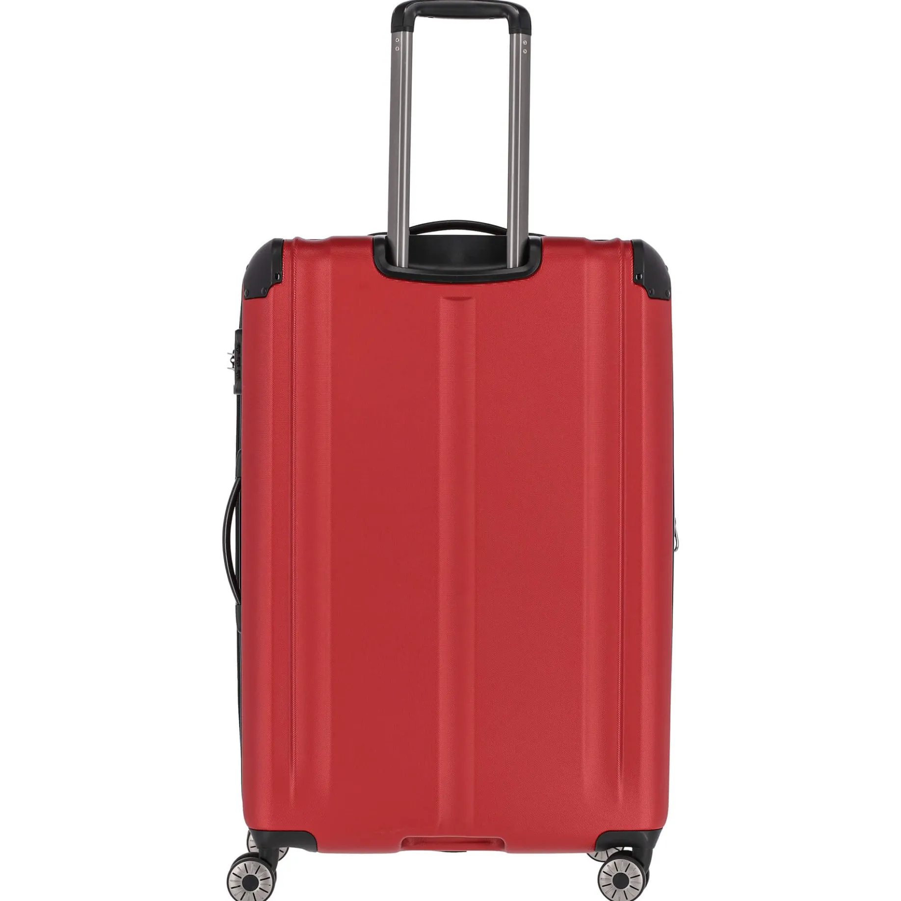 City - 4-Rollen-Trolley erw. L 77 cm (rot)