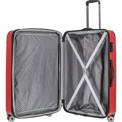 City - 4-Rollen-Trolley erw. L 77 cm (rot)