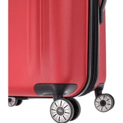 City - 4-Rollen-Trolley erw. L 77 cm (rot)