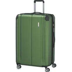 City - 4-Rollen-Trolley erw. L 77 cm (grün)