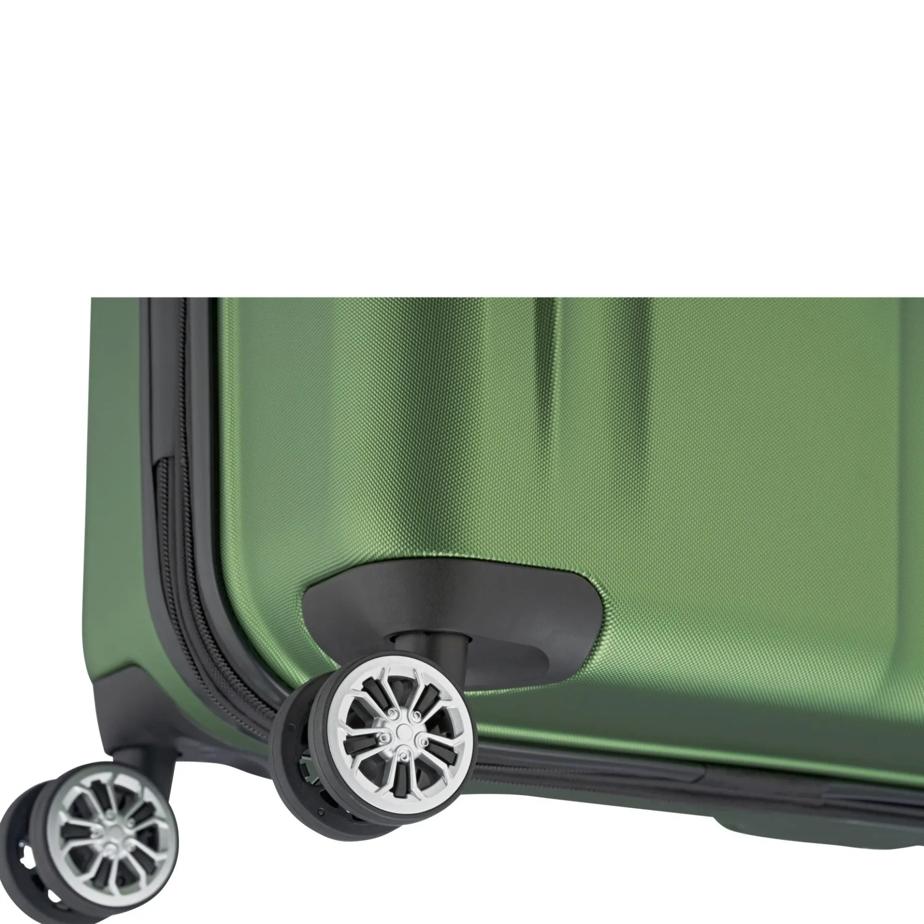City - 4-Rollen-Trolley erw. L 77 cm (grün)