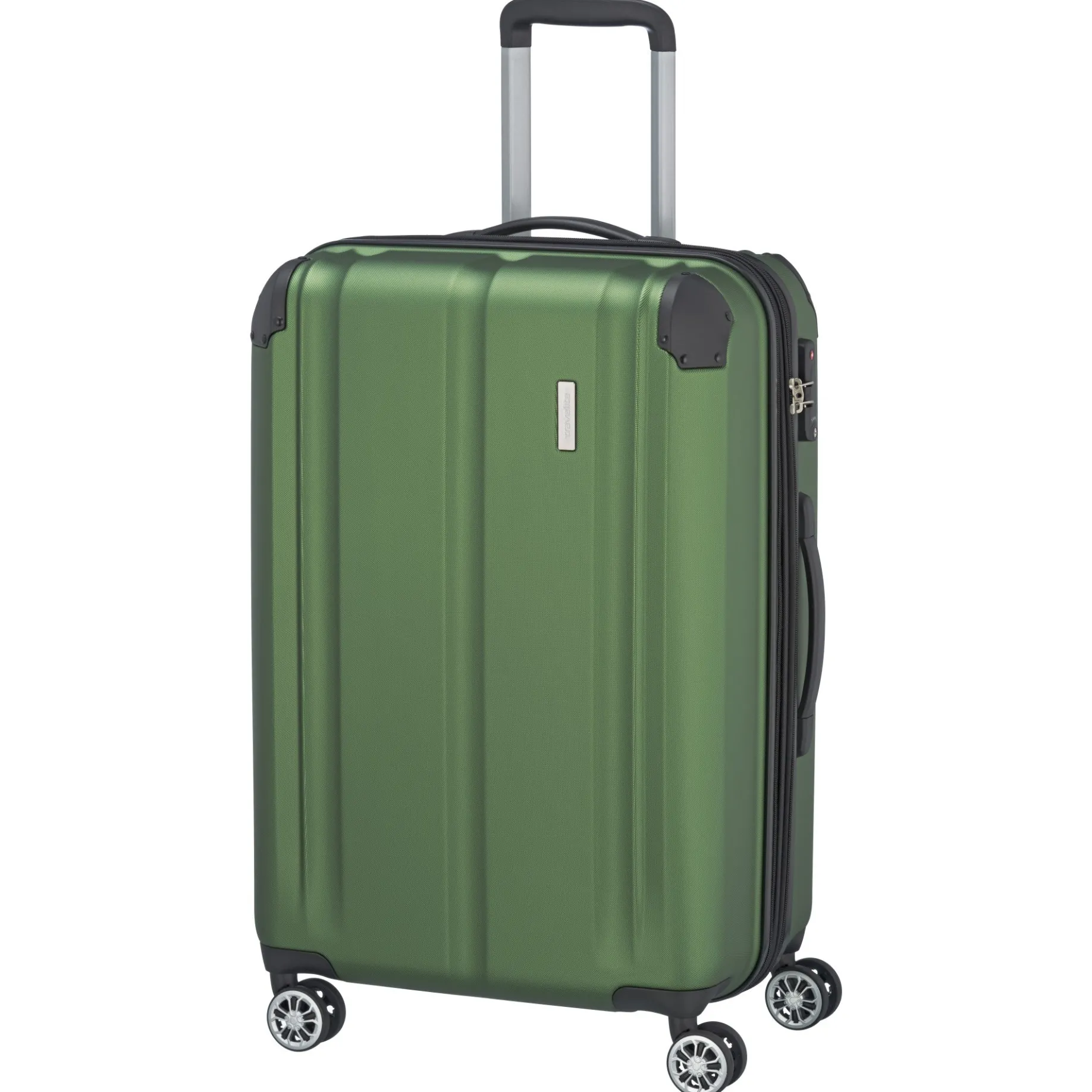 City - 4-Rollen-Trolley erw. M 68 cm (grün)
