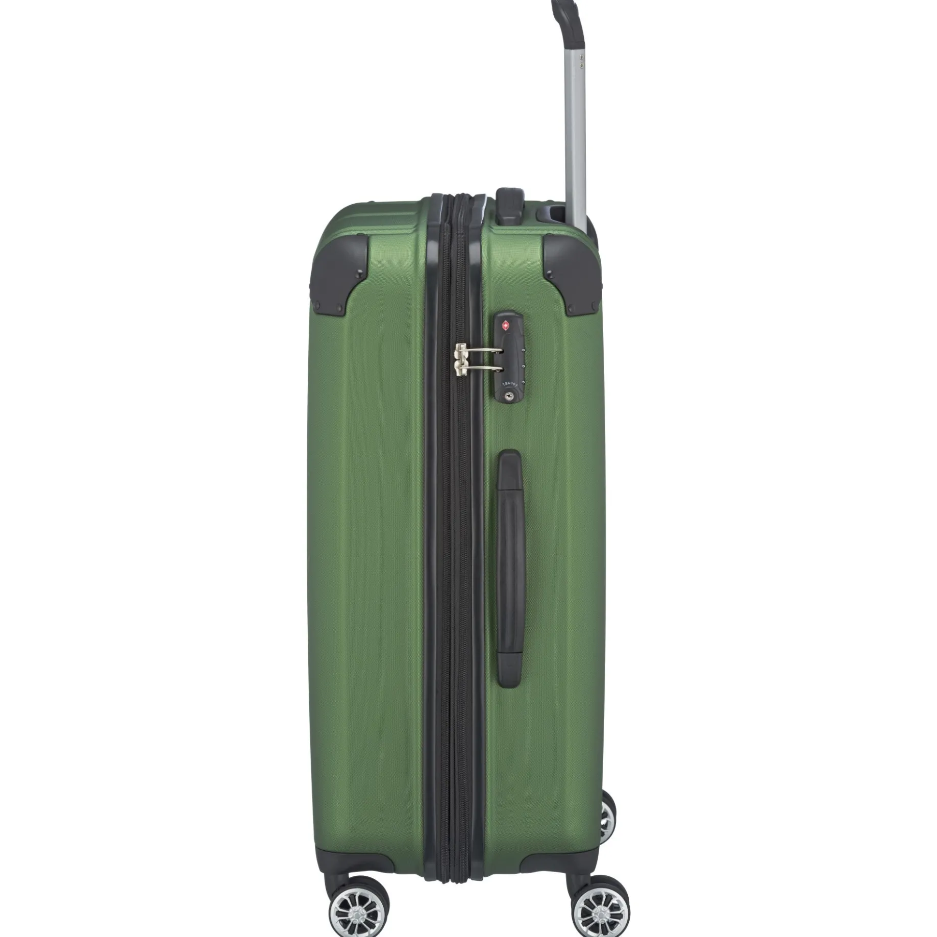 City - 4-Rollen-Trolley erw. M 68 cm (grün)