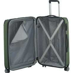 City - 4-Rollen-Trolley erw. M 68 cm (grün)