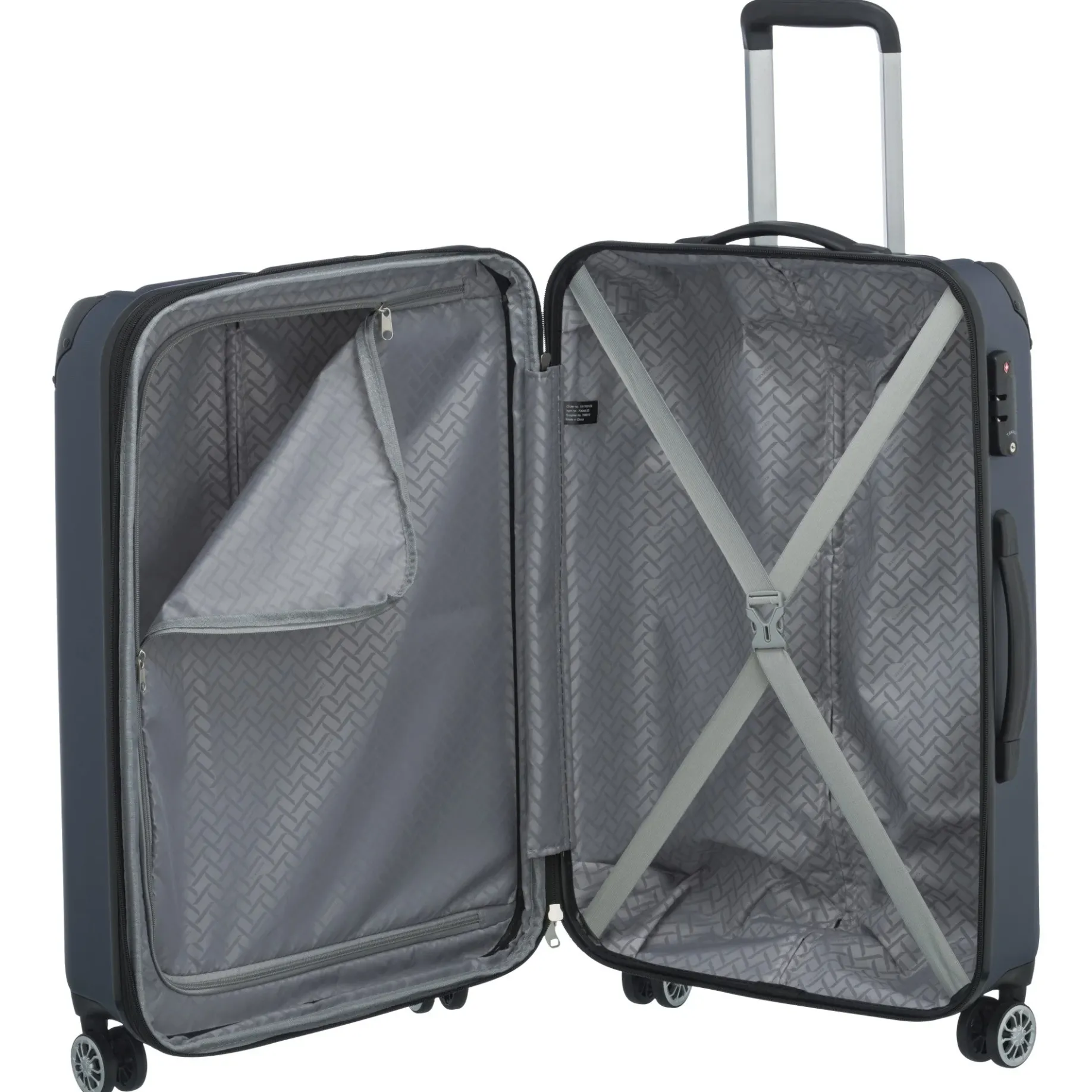 City - 4-Rollen-Trolley erw. M 68 cm (marine)