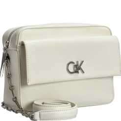 CK Re-Lock - Umhängetasche 22 cm (lily white)