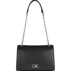CK Re-Lock - Umhängetasche M 24 cm (schwarz)