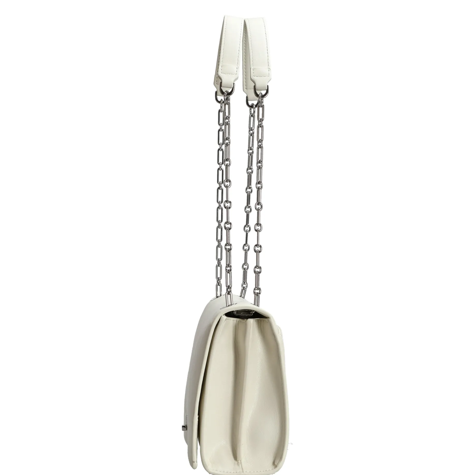 CK Re-Lock - Umhängetasche M 24 cm (lily white)