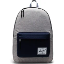 Classic XL 30 - Rucksack 47 cm (light grey crosshatch/peacoat)