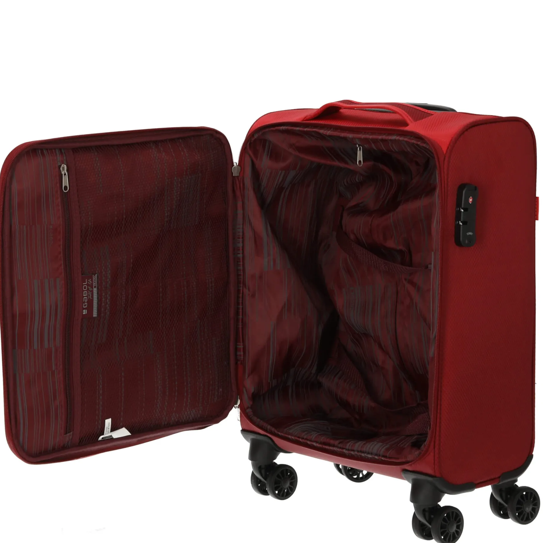 Cloud - 4-Rollen-Kabinentrolley 55 cm (red)