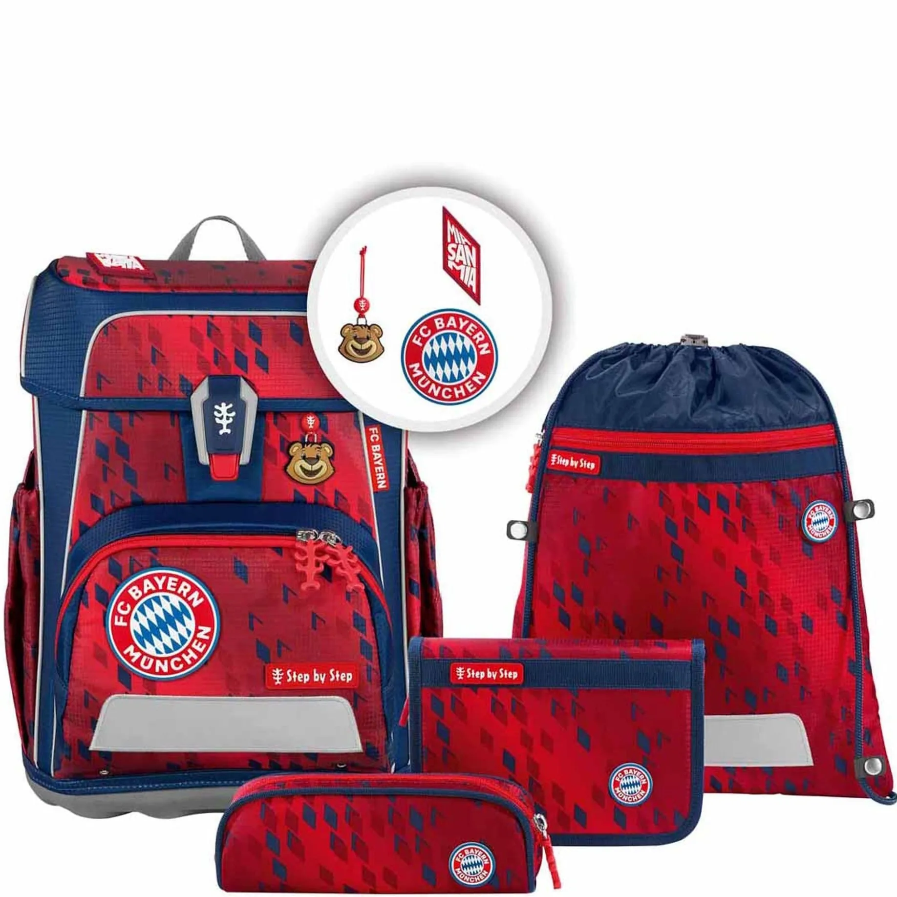 Cloud FC Bayern - Schulranzen Set 5tlg. (Mia san Mia 24/25)