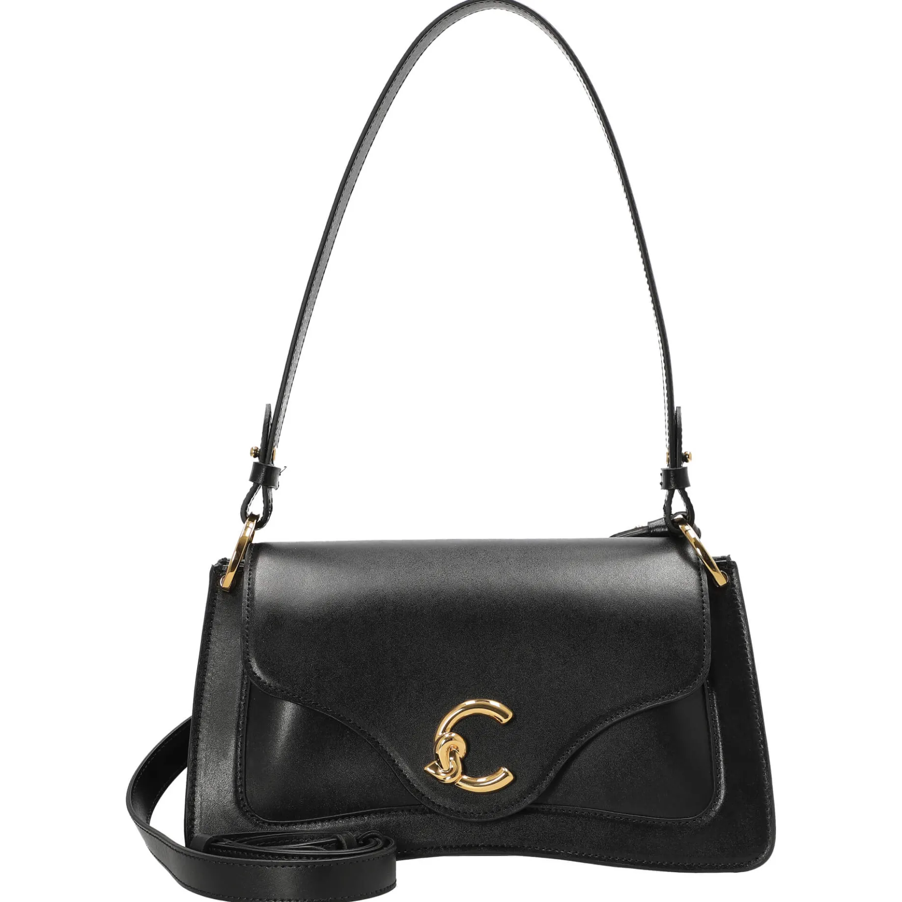 C-Me Calf Cock - Schultertasche 27.5 cm (noir)