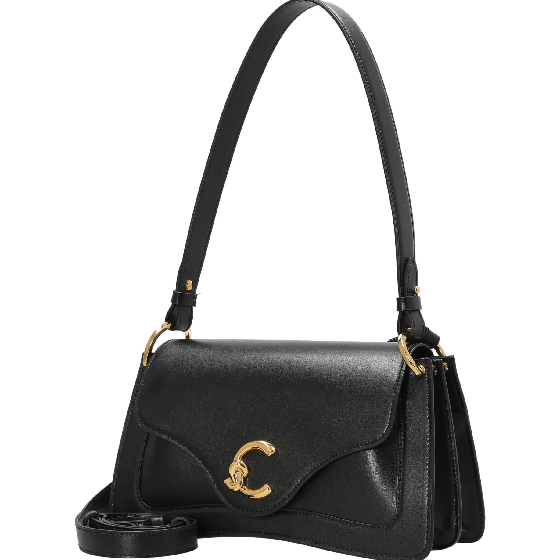 C-Me Calf Cock - Schultertasche 27.5 cm (noir)