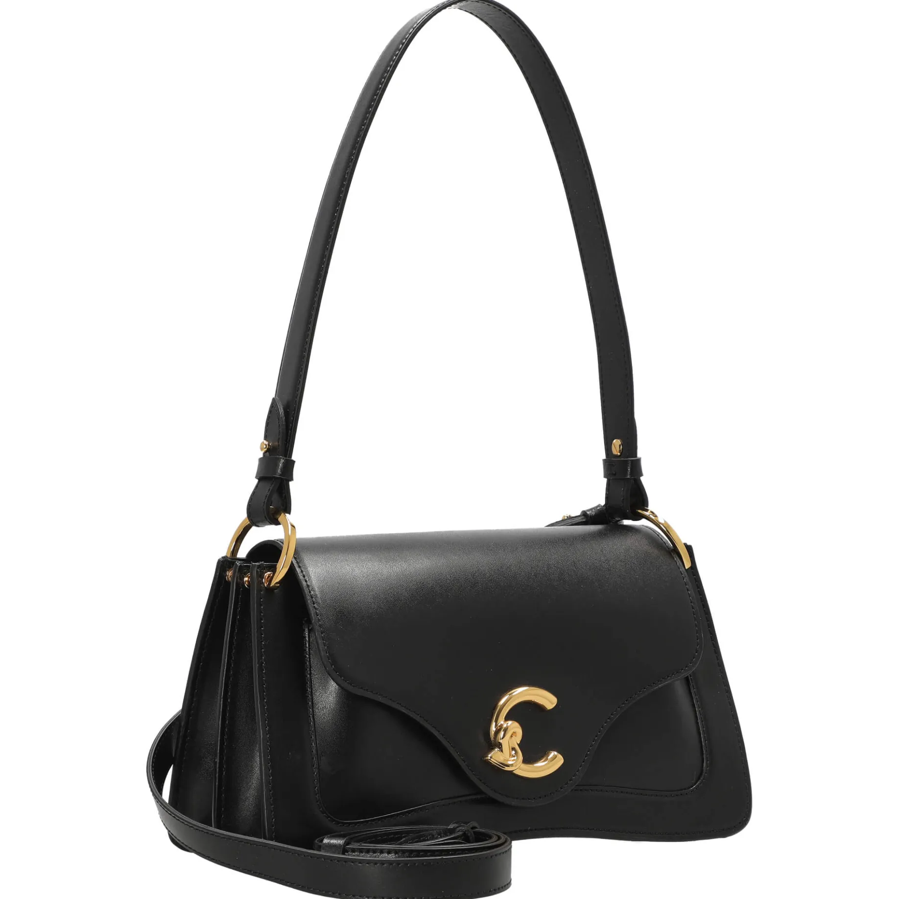 C-Me Calf Cock - Schultertasche 27.5 cm (noir)
