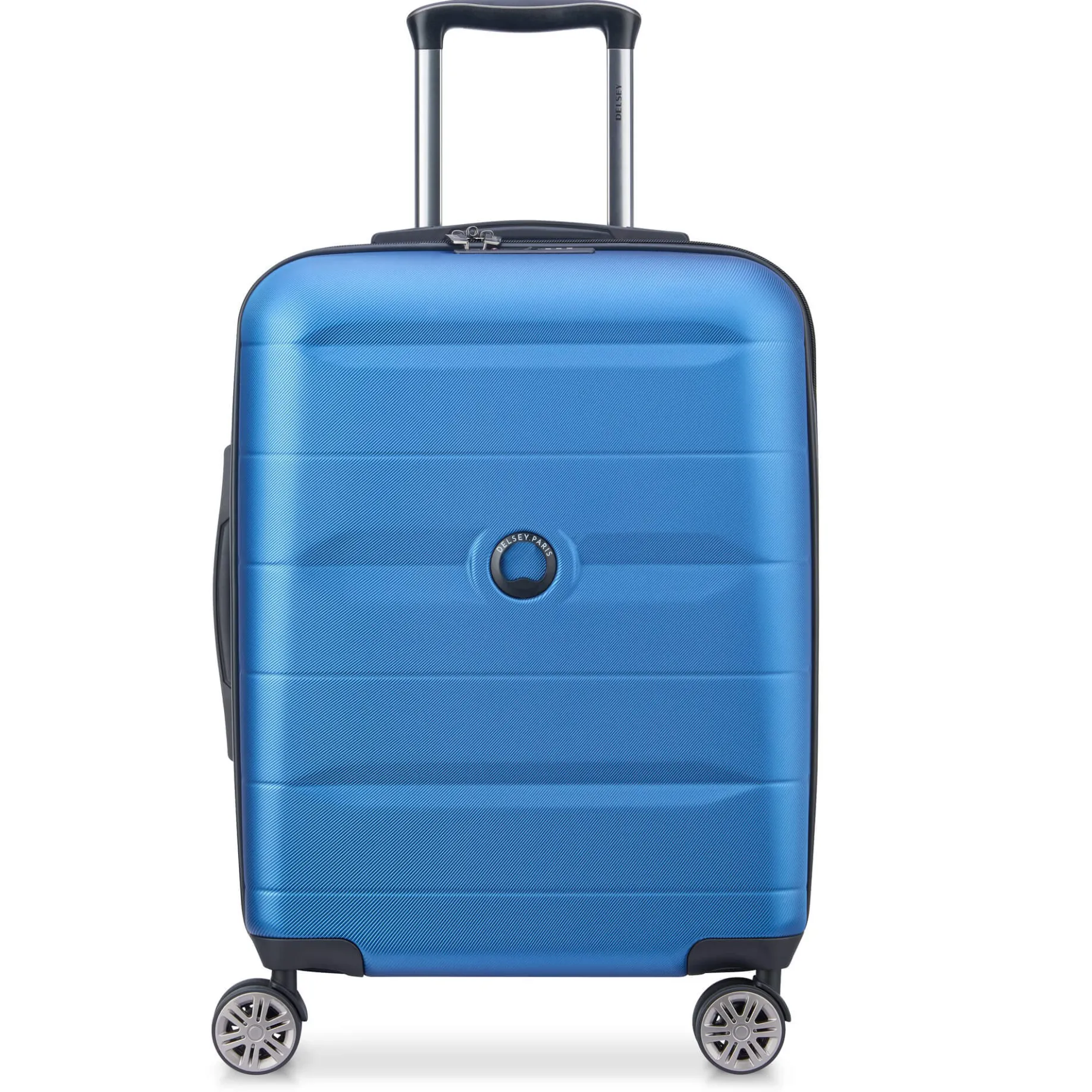 Comete Plus Slim Line - 4-Rollen-Kabinentrolley 55 cm (hellblau)