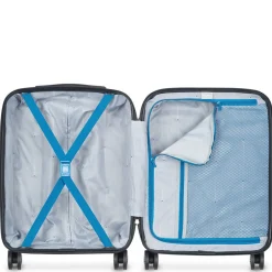 Comete Plus Slim Line - 4-Rollen-Kabinentrolley 55 cm (hellblau)