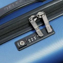 Comete Plus Slim Line - 4-Rollen-Kabinentrolley 55 cm (hellblau)