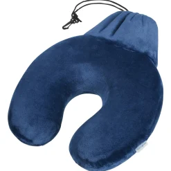 Comfort Travelling Memory Foam Pillow + Pouch - Nackenkissen (midnight blue)