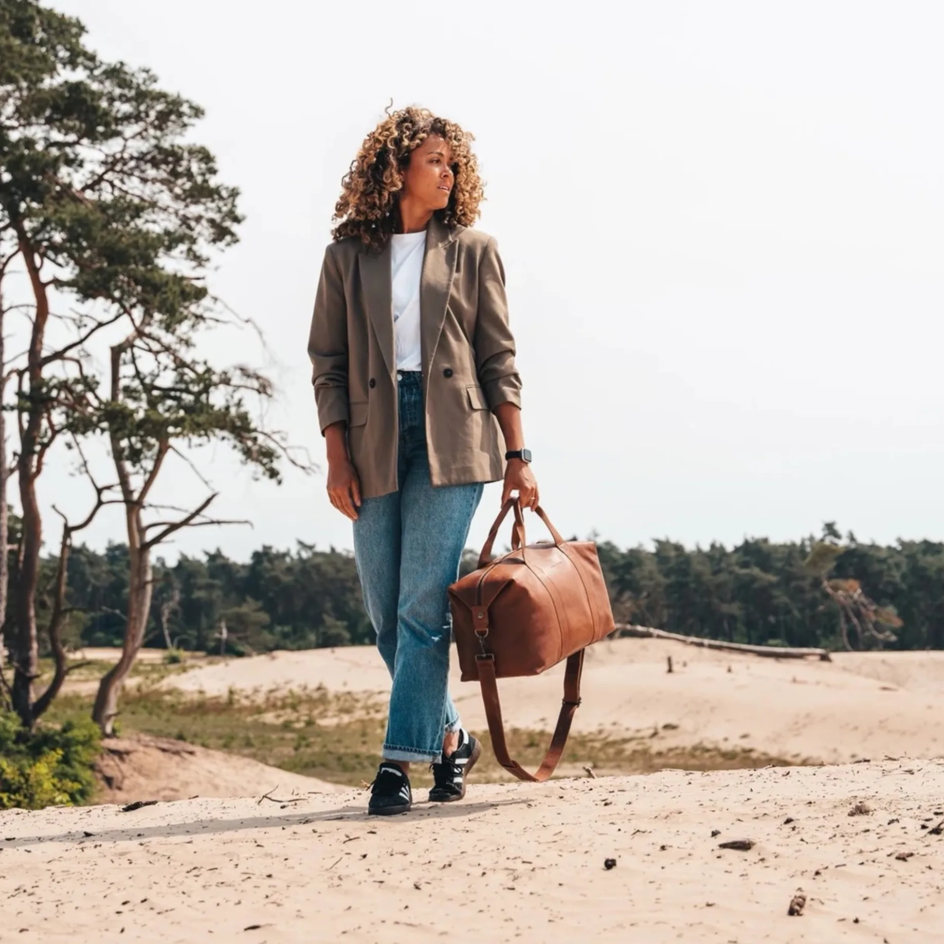 Conor - Reisetasche 45 cm (cognac)