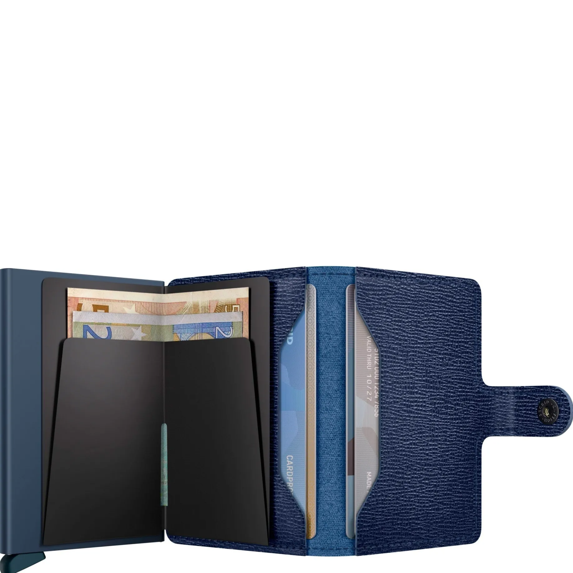Crisple Miniwallet - Geldbörse RFID 6.5 cm (navy)