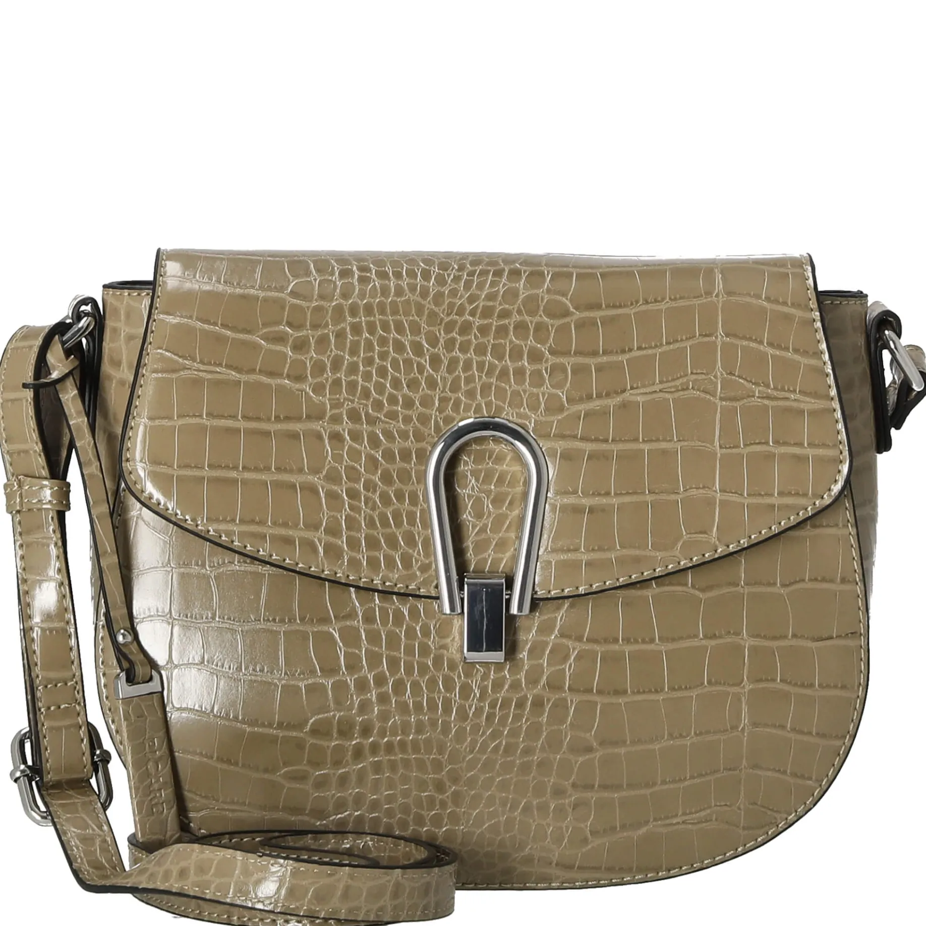 Croco - Handtasche 24 cm Synthetik (cactus)