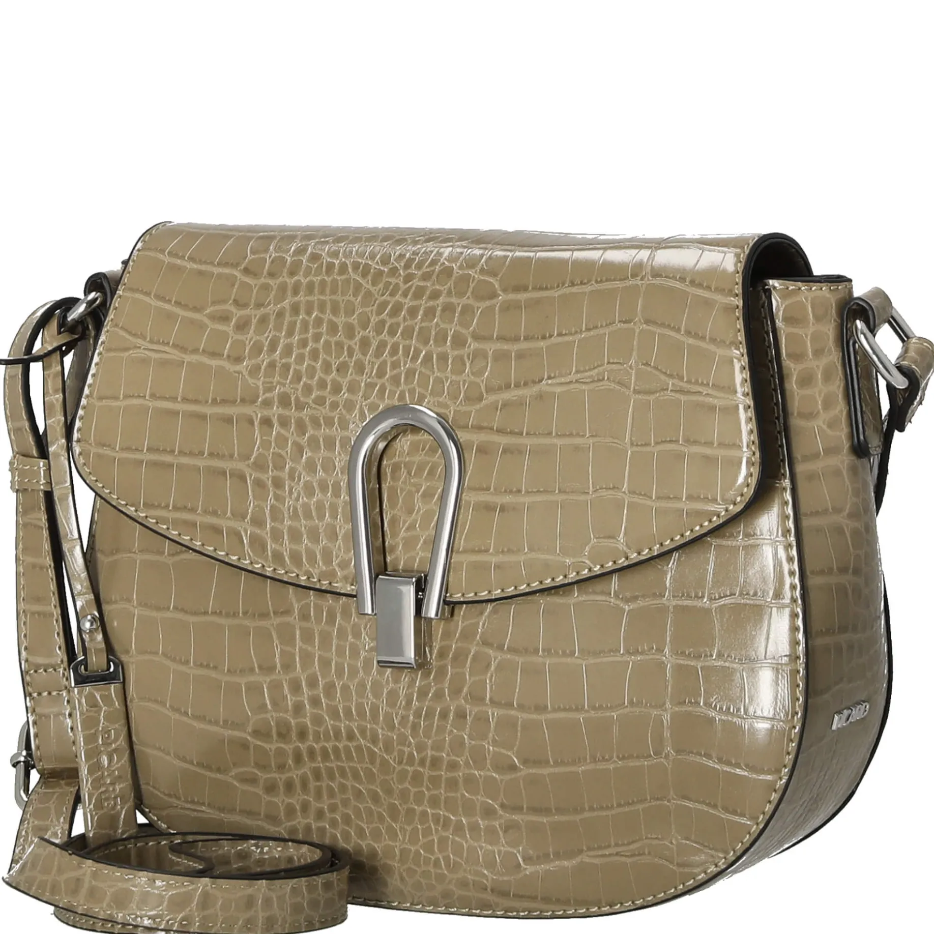 Croco - Handtasche 24 cm Synthetik (cactus)