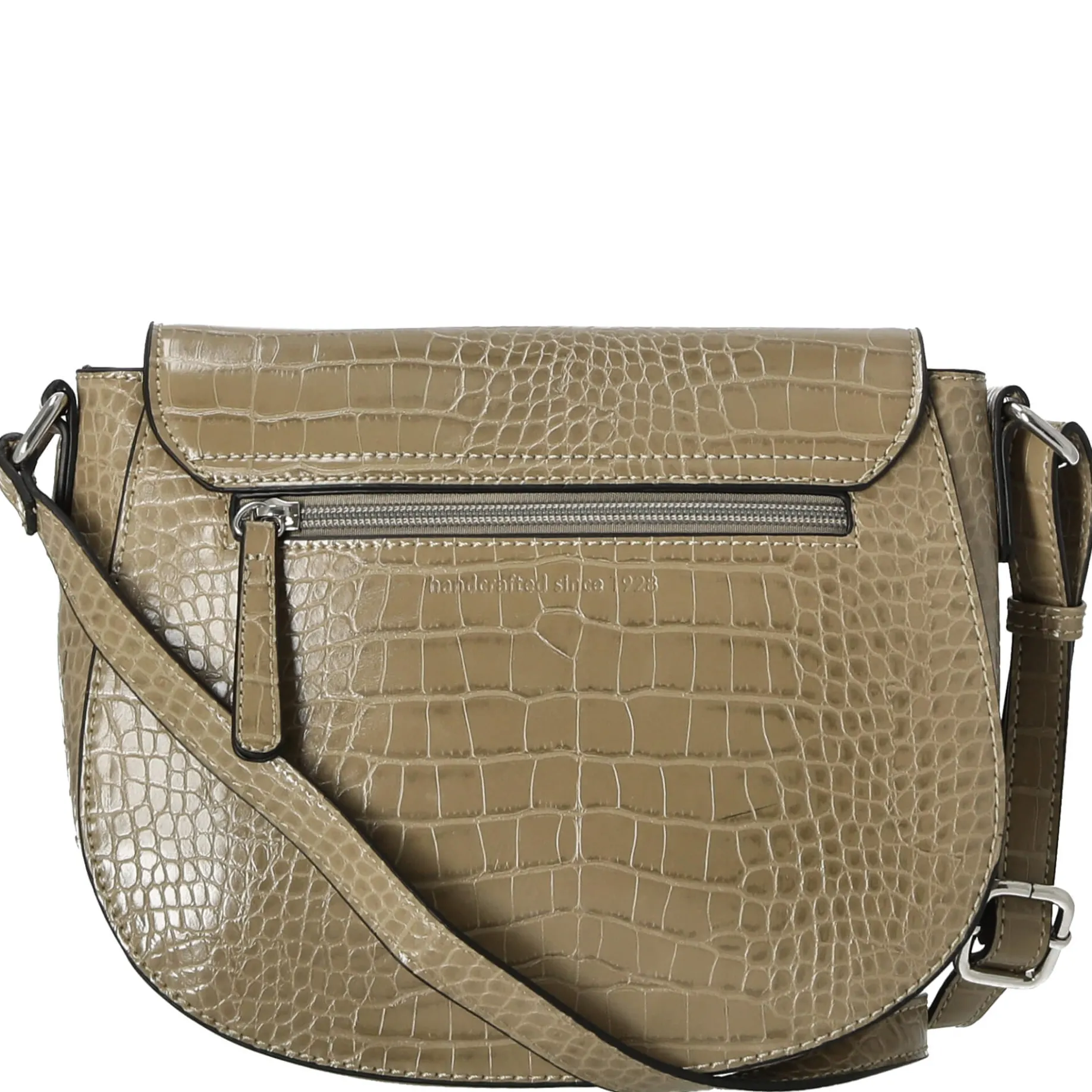 Croco - Handtasche 24 cm Synthetik (cactus)