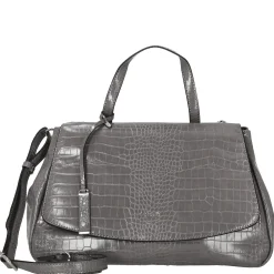 Croco - Handtasche 37 cm Synthetik (gravel)