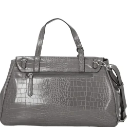 Croco - Handtasche 37 cm Synthetik (gravel)