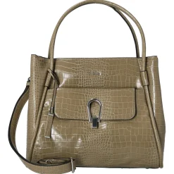 Croco - Henkeltasche 36 cm Synthetik (cactus)