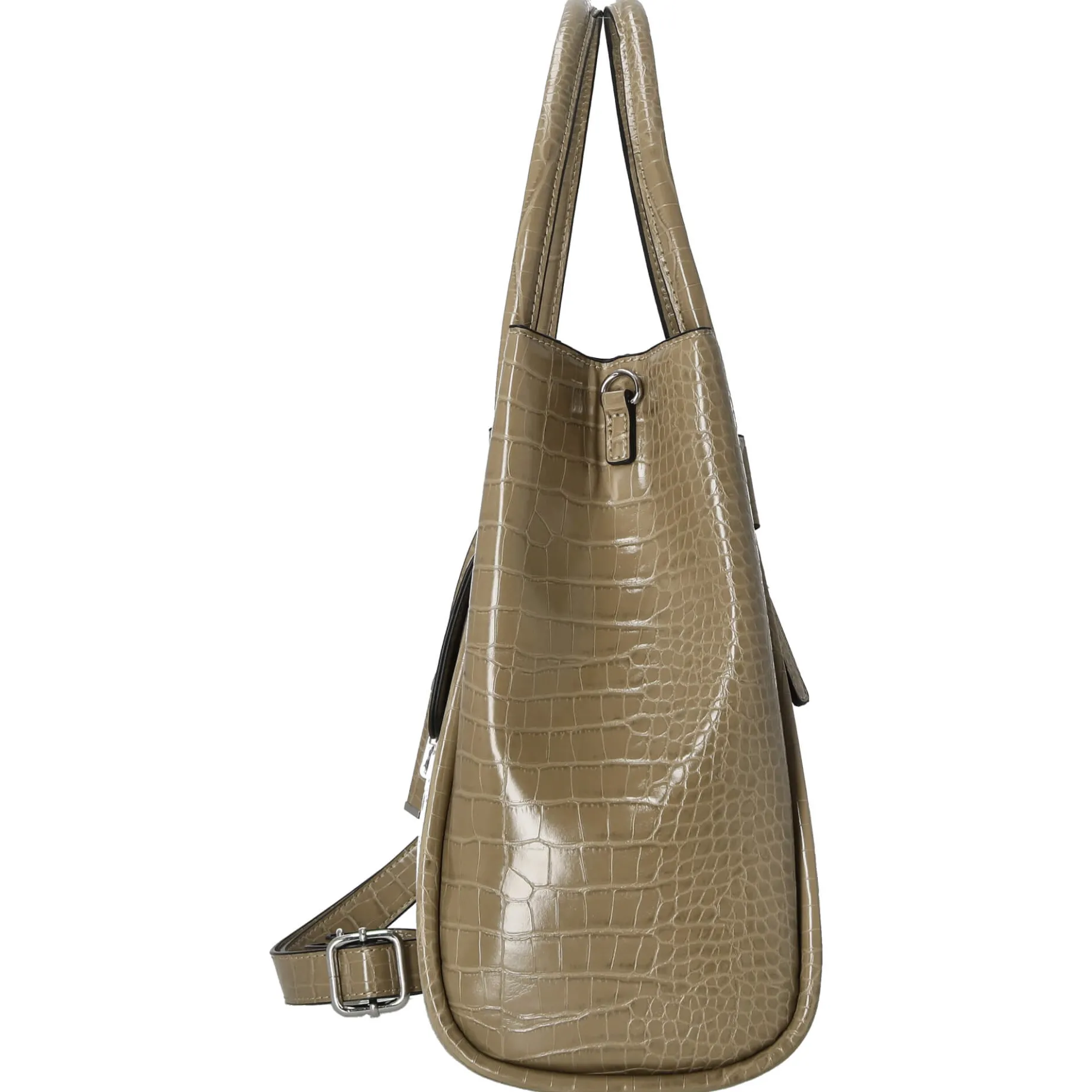 Croco - Henkeltasche 36 cm Synthetik (cactus)